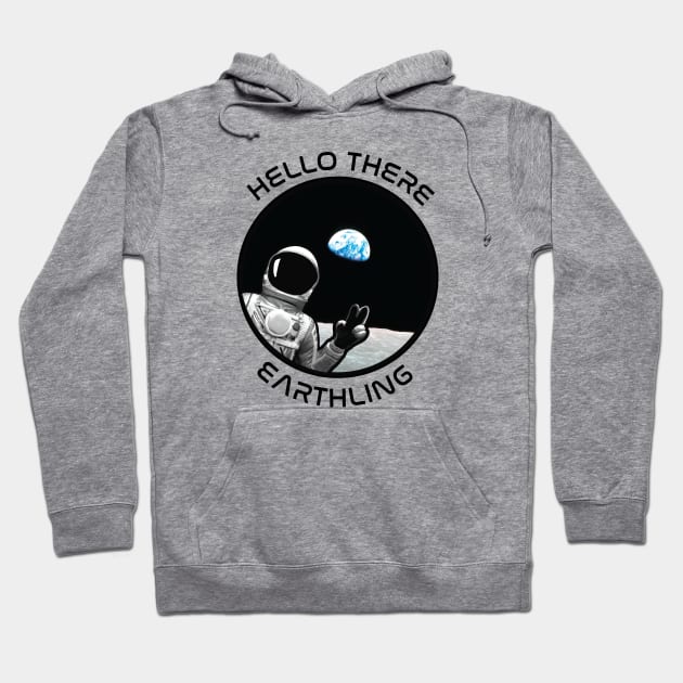 Hello Earthling Hoodie by photon_illustration